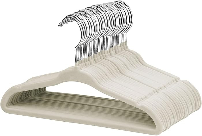 ManGotree Baby Velvet Clothes Hangers, Kids Toddler Children's Hangers for Clothes Space Saving N... | Amazon (US)