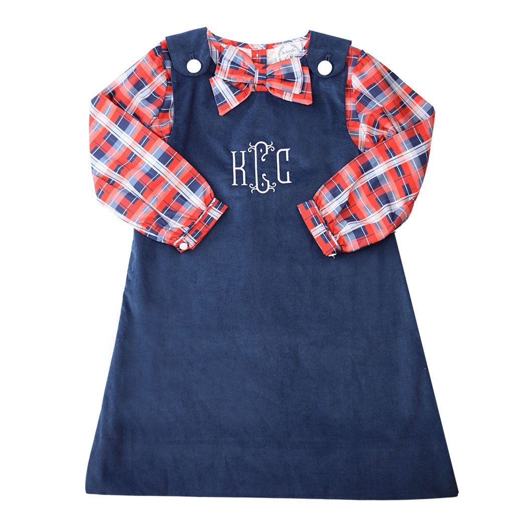 Emma Kay Navy Corduroy Jumper | The Bella Bean