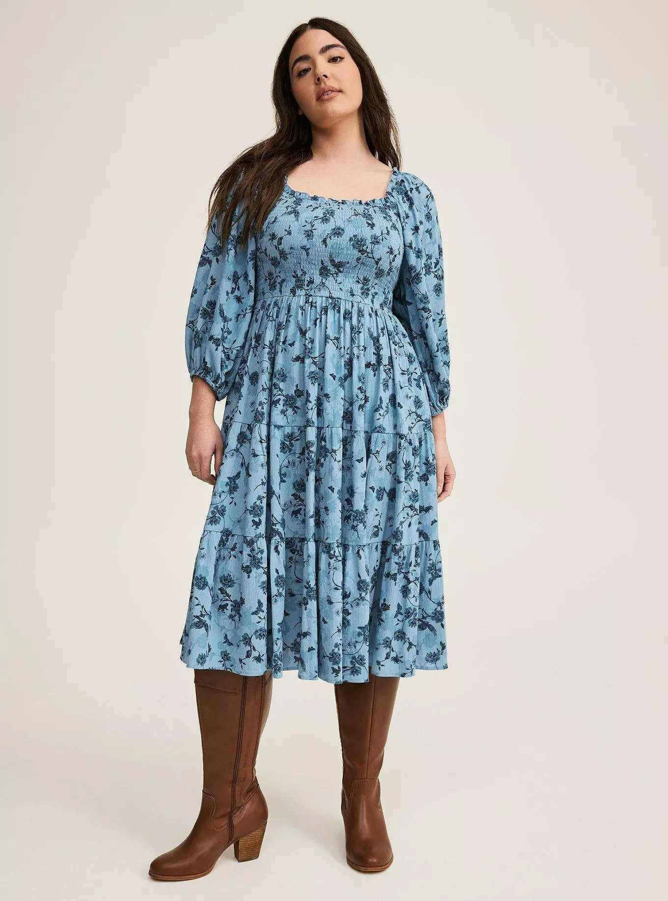 Skater Midi Dress | Torrid (US & Canada)