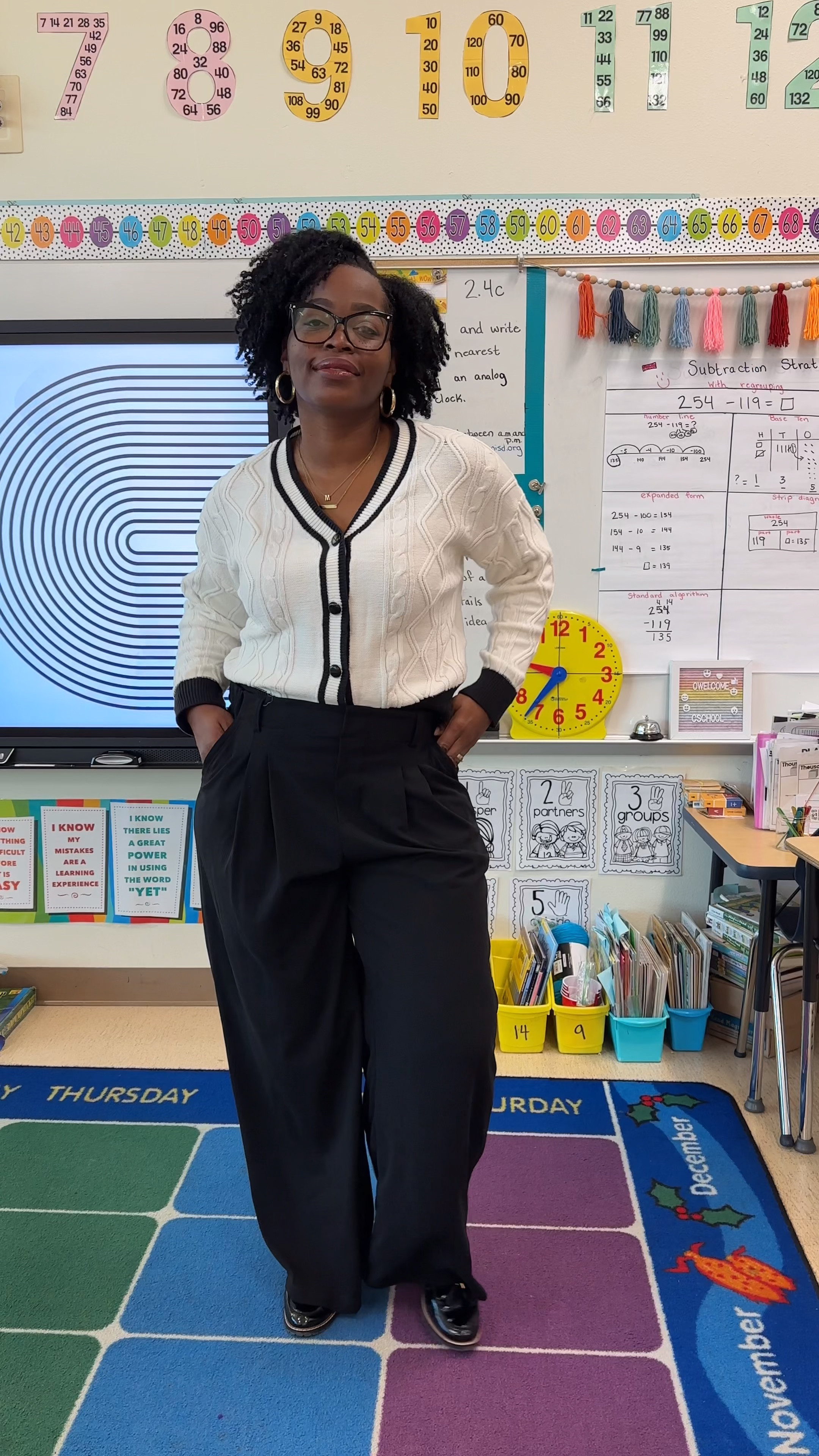 Teacher outfits for the week!! Dress pants, camouflage plants, cardigans, sweatshirts, jeans, sweater dress, boots and loafers. 

#LTKmidsize #LTKworkwear #LTKU