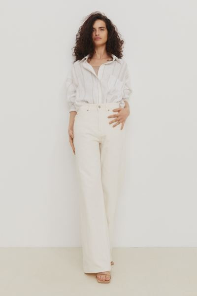 Wide High Jeans | H&M (US + CA)