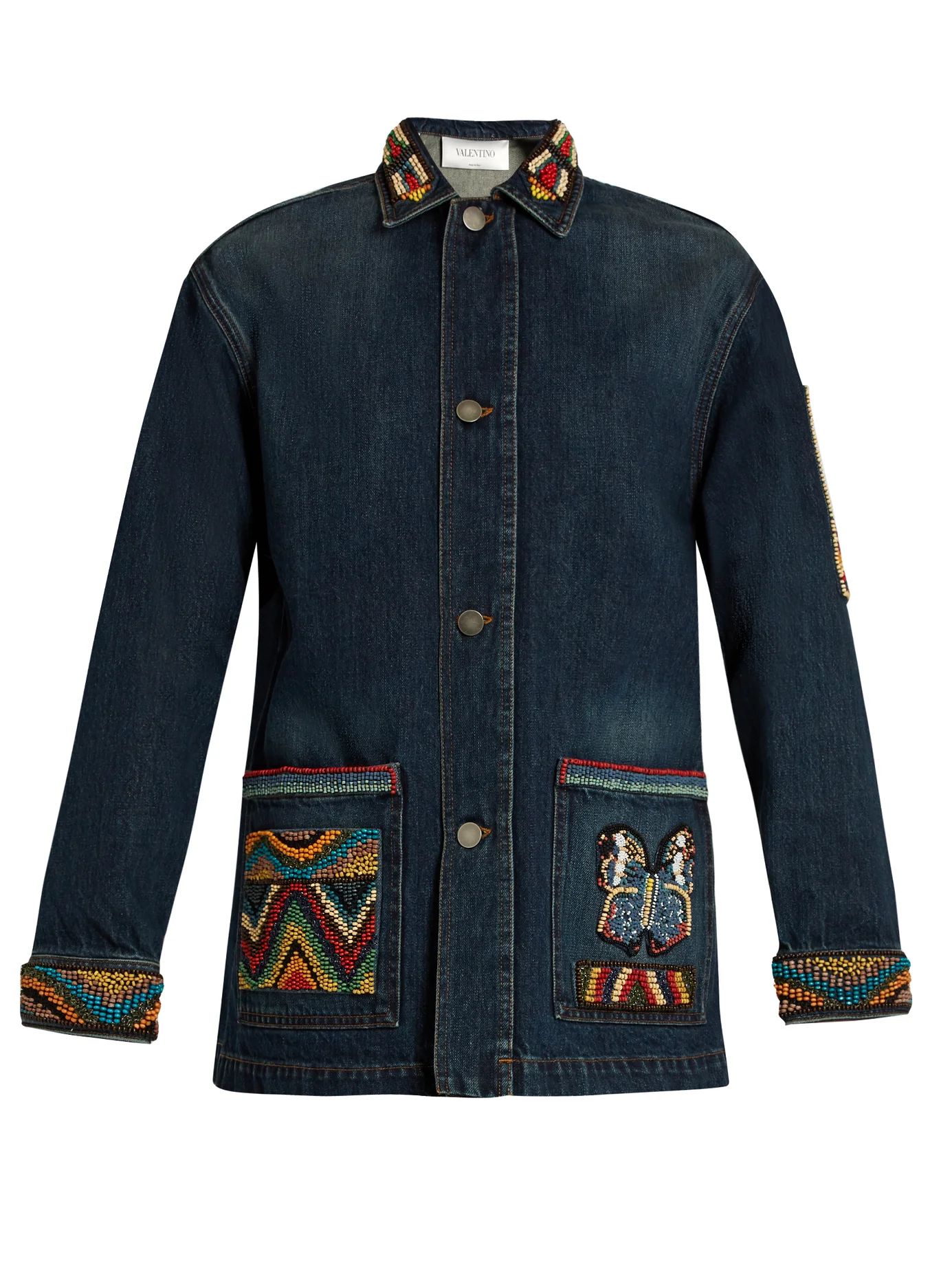 Embellished denim jacket | Matches (US)