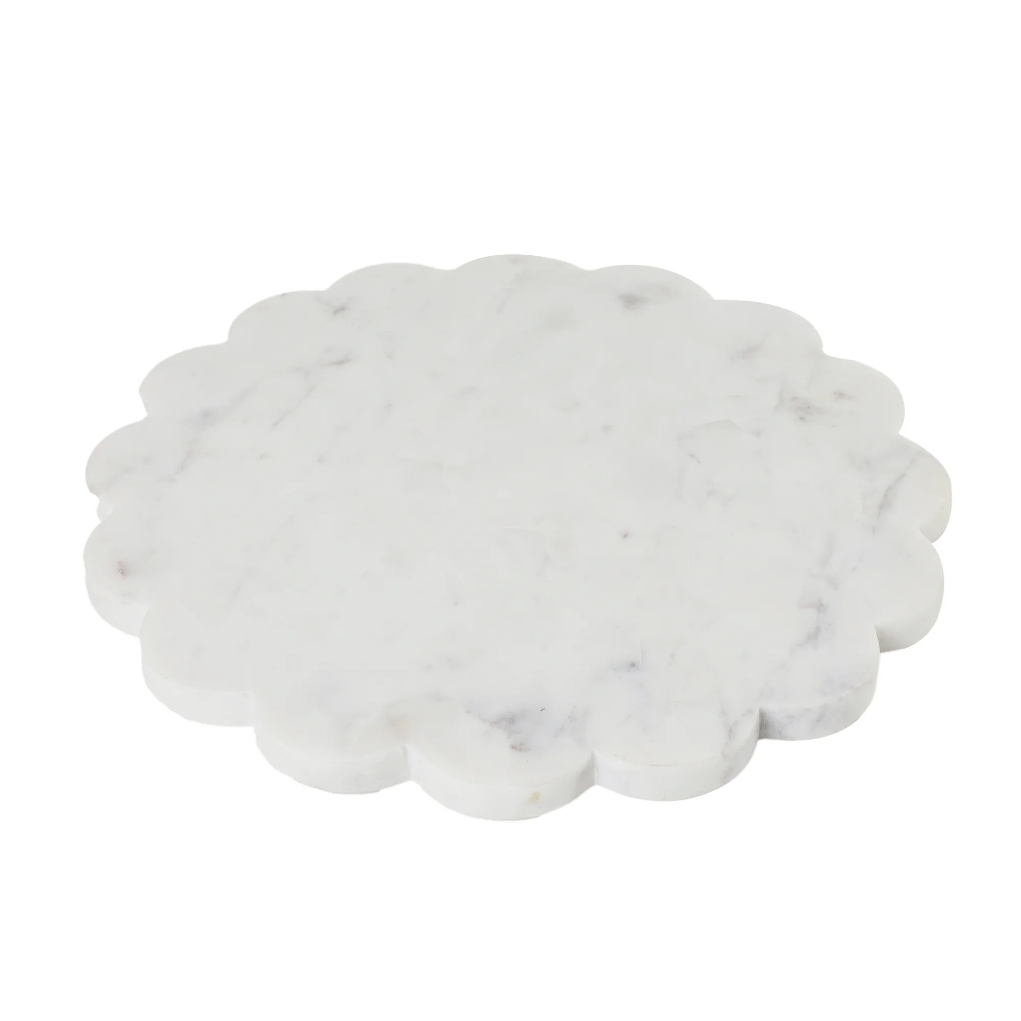 Way to Celebrate Scalloped Marble Serving Board | Walmart (US)