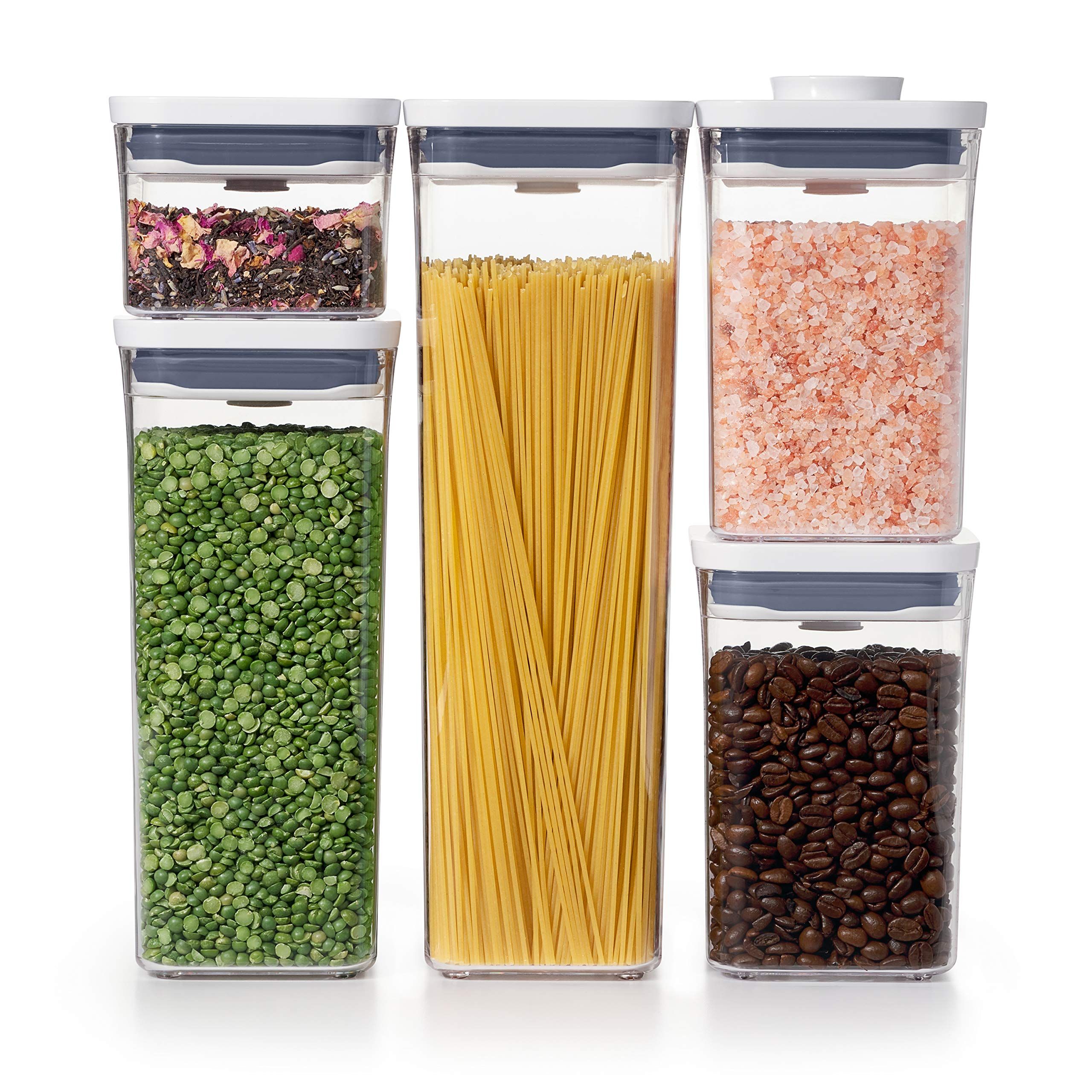 OXO Good Grips 5-Piece POP Container Set & Good Grips POP Container - Airtight Food Storage - 2.8 Qt | Amazon (US)