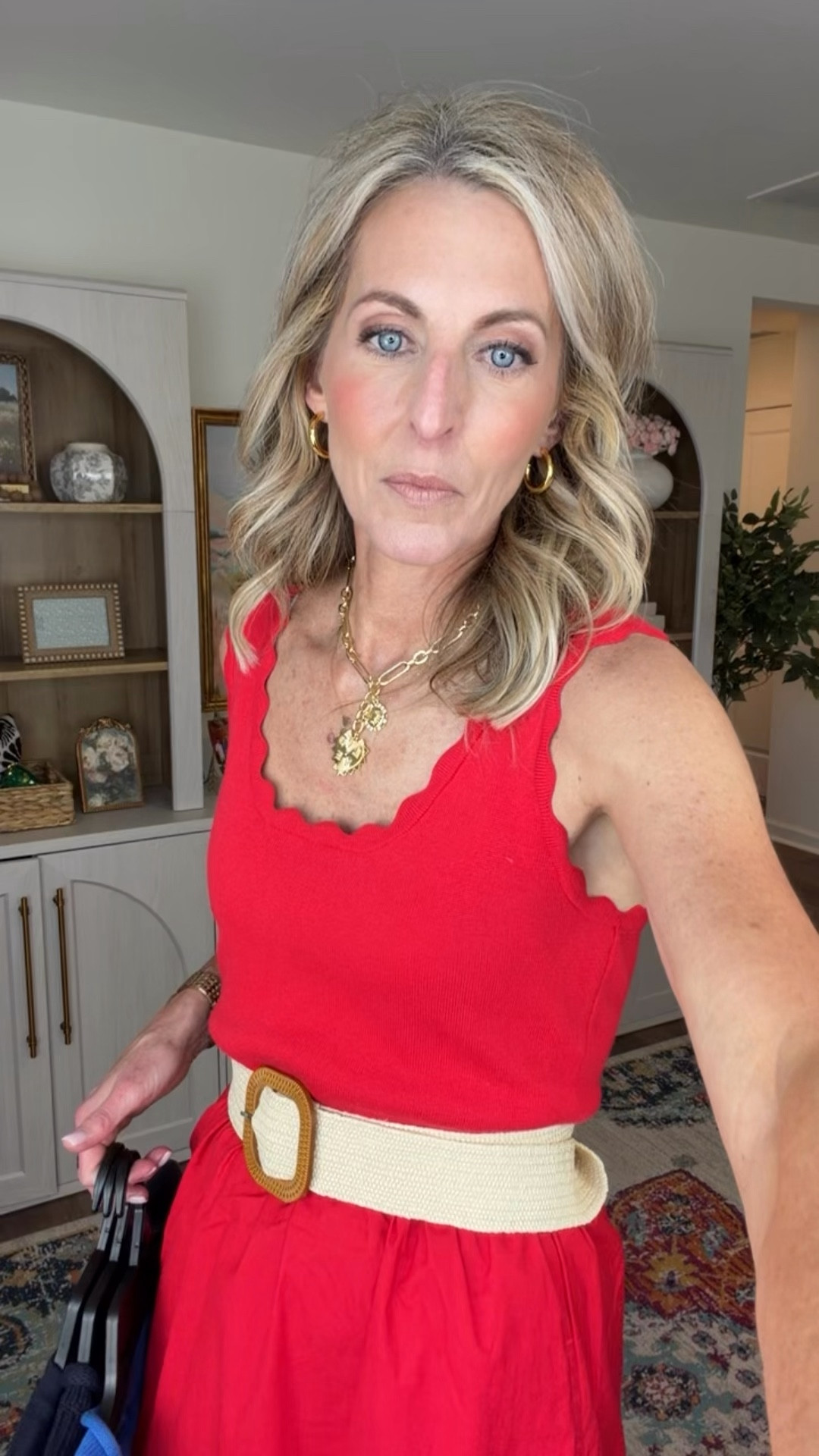 One dress, six ways ❤️ This new Free Assembly Walmart dress is $32 and I styled it multiple ways using pieces all under $30. From wearing it alone with a belt to layering with sweaters, cardigans, and button downs… this one does it all. Easy outfits, more mileage, less spending.

Comment DRESS and I’ll send you the link. Wearing a size extra small in the dress – size small and all tops… everything linked including first outfit  

Walmart style, Walmart, fashion, Walmart spring