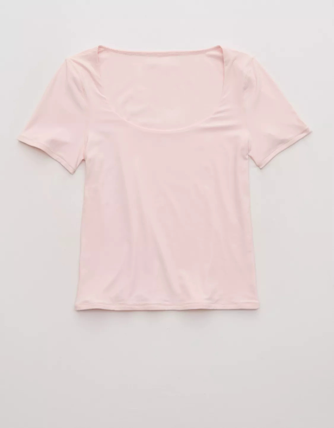 SMOOTHEZ Short Sleeve Scoop T-Shirt | Aerie