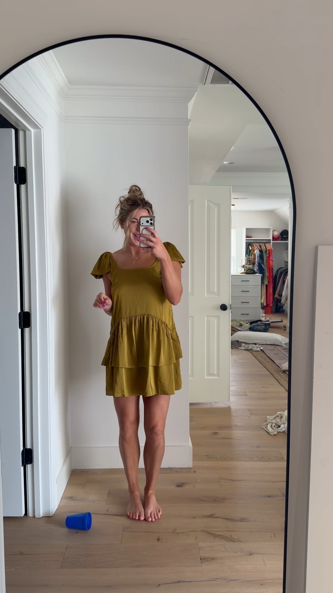 Okay @walmart with the best dresses for the season. The bow detail ugh! #WalmartStyle #WalmartPartner 

#LTKFindsUnder50 #LTKHoliday