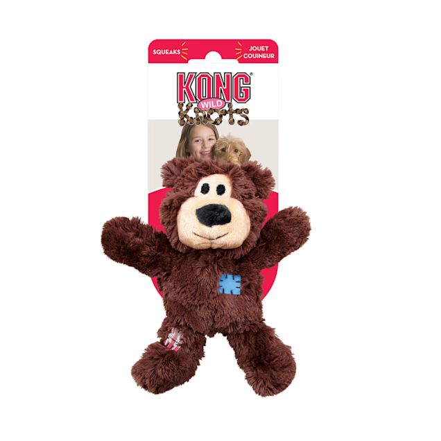 KONG Wild Knots Bear Dog Tug Toy, X-Small | Petco