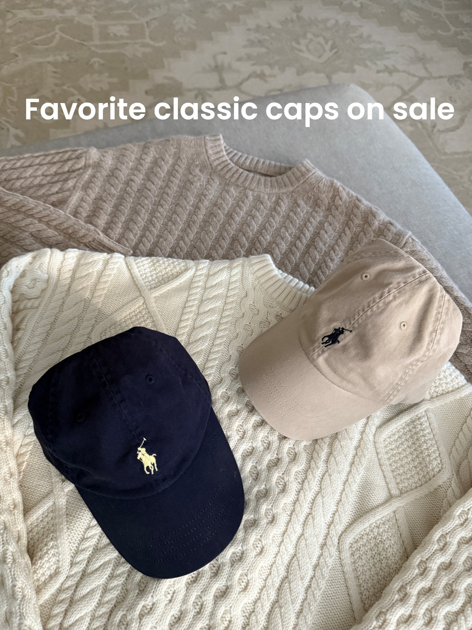 My favorite minimal classic baseball caps are on sale at Nordstrom! 

And j. crew cashmere is finally included in sales. 

Jcrew sweater is xxs  (sleeves a little long, aritzia sweater is XS sized up and neck was snug at first but I stretched it). 

Polo classic baseball cap, I own these in several colors and wear with everything. 

I have tried kid sizing in the caps too, but I prefer the adults because the kids hat is smaller in the brim as well.

Black Friday sale, Cyber Monday, gift ideas under $30

#LTKTravel #LTKGiftGuide #LTKCyberWeek