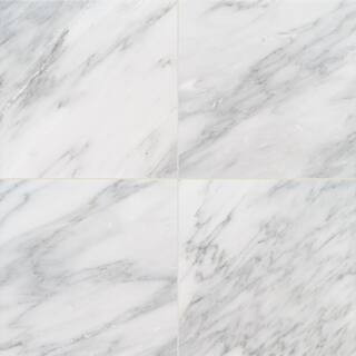 MSI Greecian White 18 in. x 18 in. Polished Marble Floor and Wall Tile (11.25 sq. ft./Case), Greecian White Polished | The Home Depot