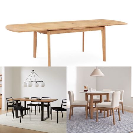 Major markdowns from West Elm—-check out these modern dining tables that will elevate your dining experience  and entertaining at home. #diningtable

#LTKHome #LTKSaleAlert #LTKSeasonal