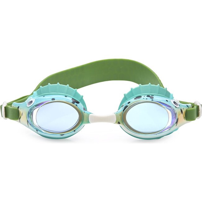 Green Gills Finley Swim Goggles, Green | Maisonette