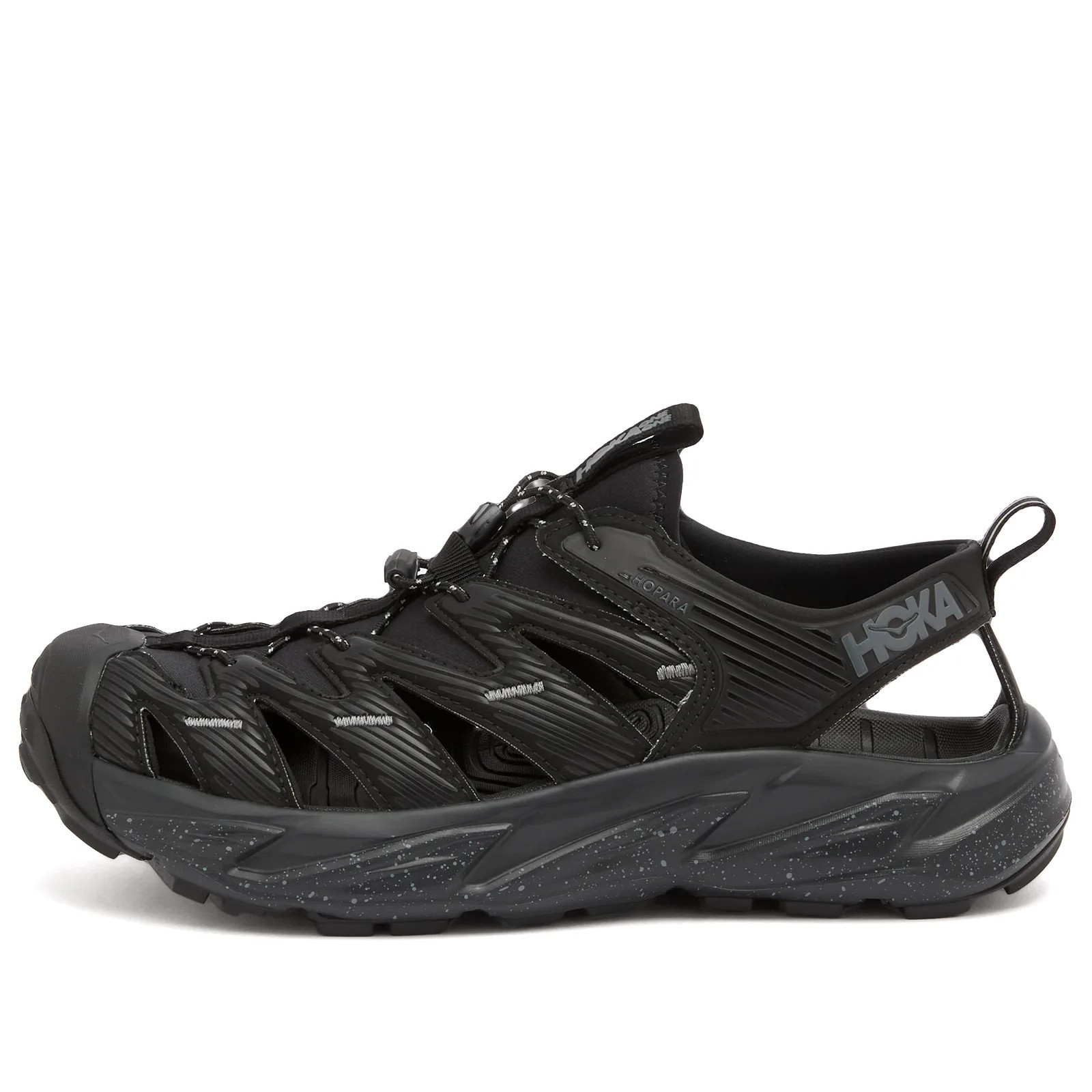 HOKA ONE ONE Hopara in Black/Castlerock, Size UK 12.5 | END. Clothing