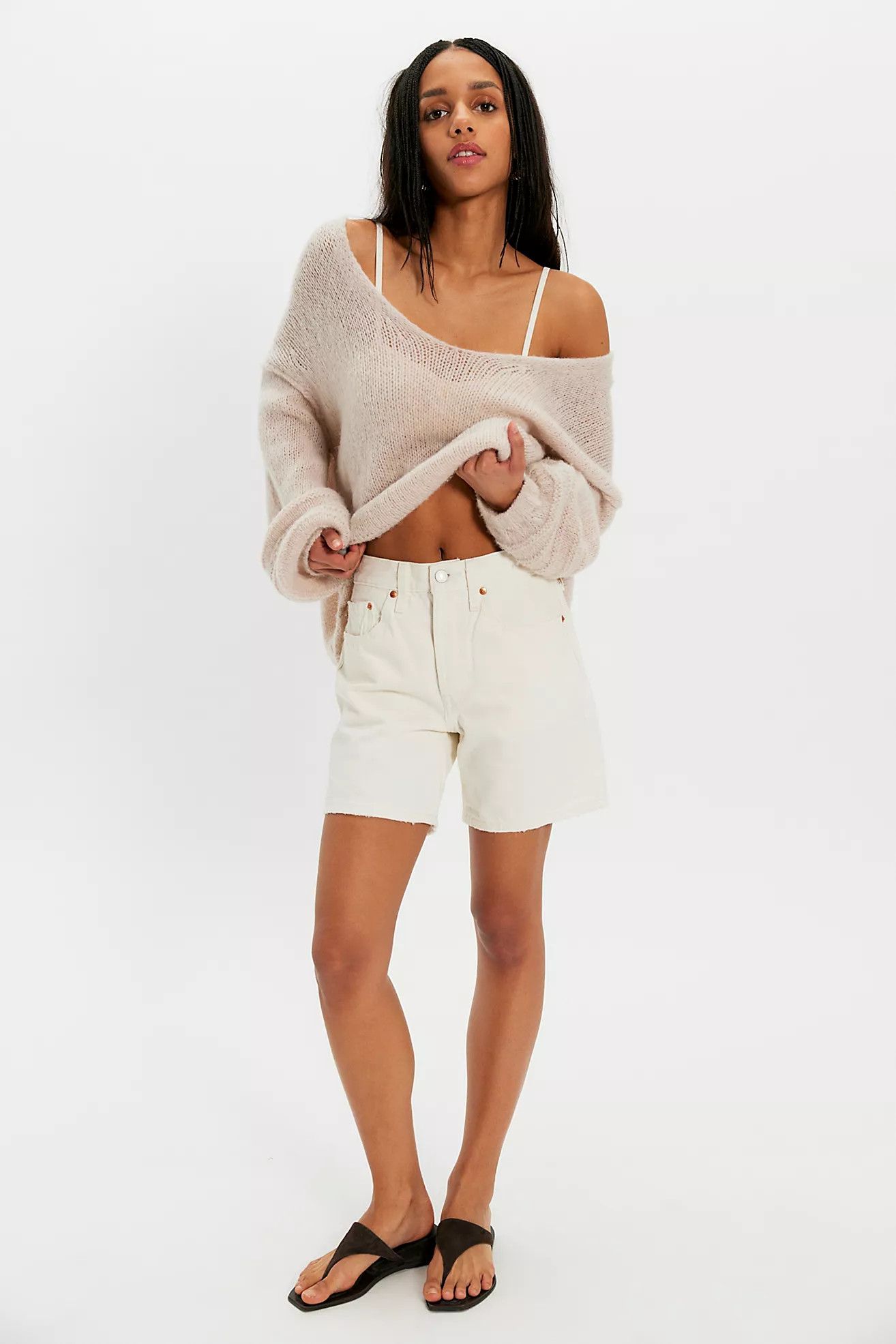 Levi's 501 Mid-Thigh Shorts | Free People (Global - UK&FR Excluded)
