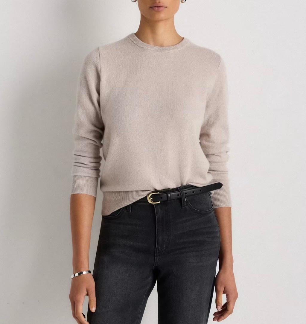 My sweater is on major sale! 
It’s so soft, smooth, and comfortable, with a classic look that works well on its own or layered under jackets. 
A closet staple.  Available in many different colors. Grab one while you can. ￼

#LTKSaleAlert #LTKOver40 #LTKU