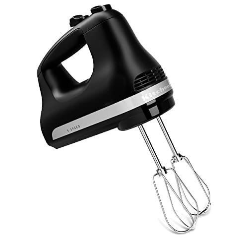 KitchenAid 5 Ultra Power Speed Hand Mixer - KHM512, Matte Black | Amazon (US)