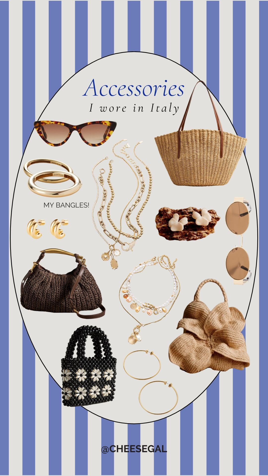 Accessories I wore in Italy! 

#LTKStyleTip #LTKTravel