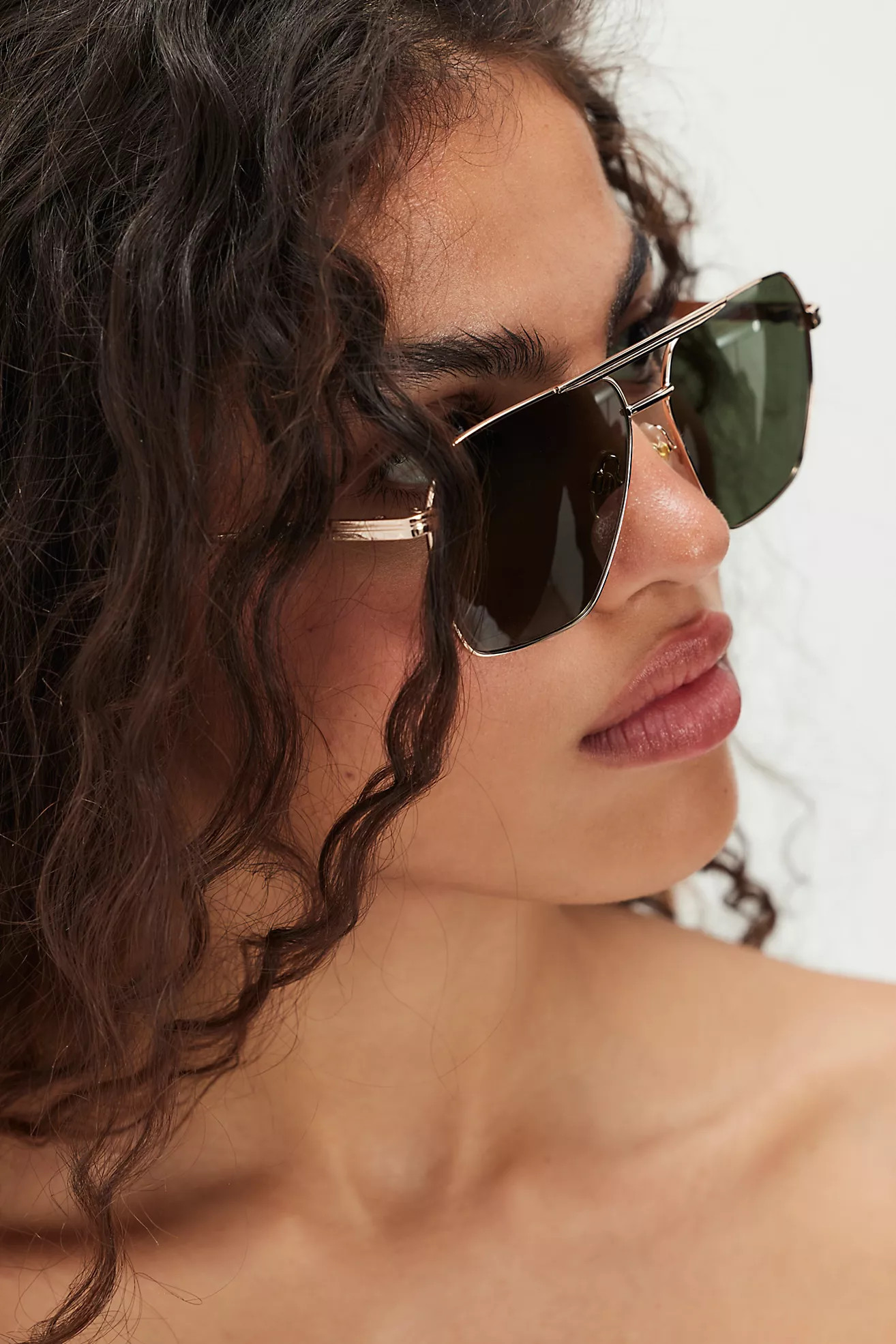 Piper Polarized Aviator Sunglasses | Free People (Global - UK&FR Excluded)