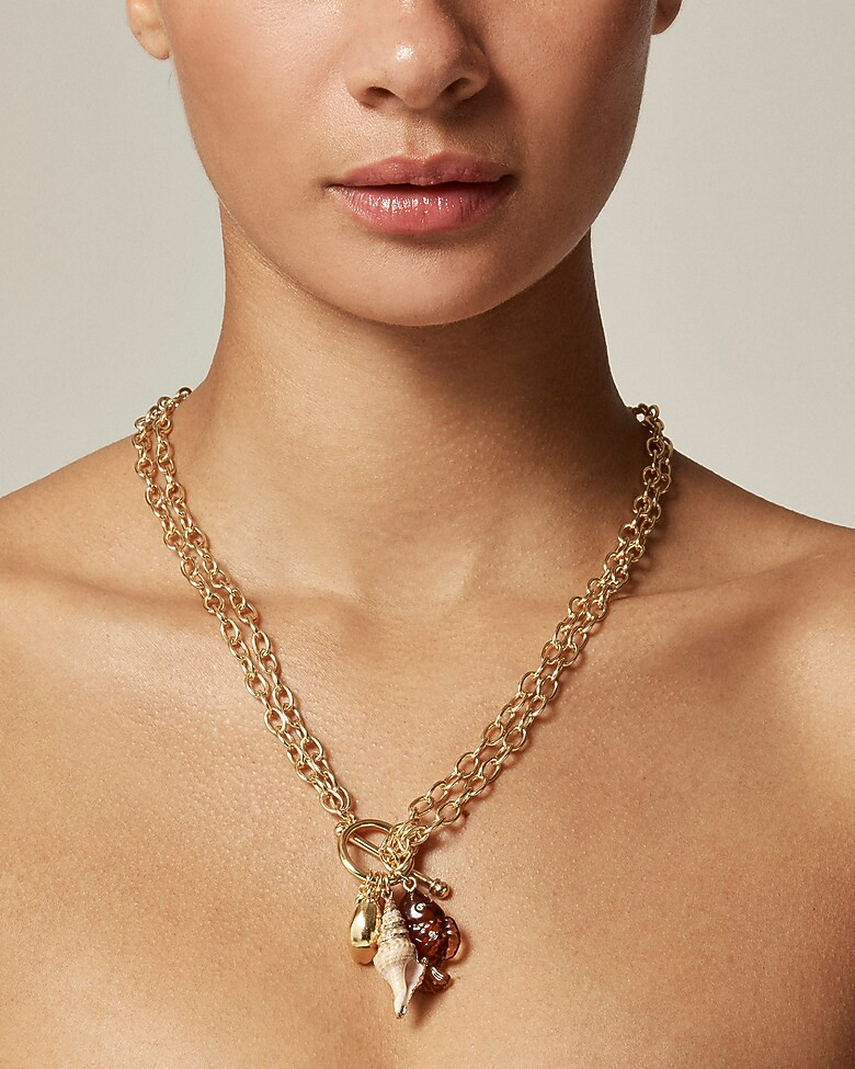 Toggle charm necklace | J. Crew US