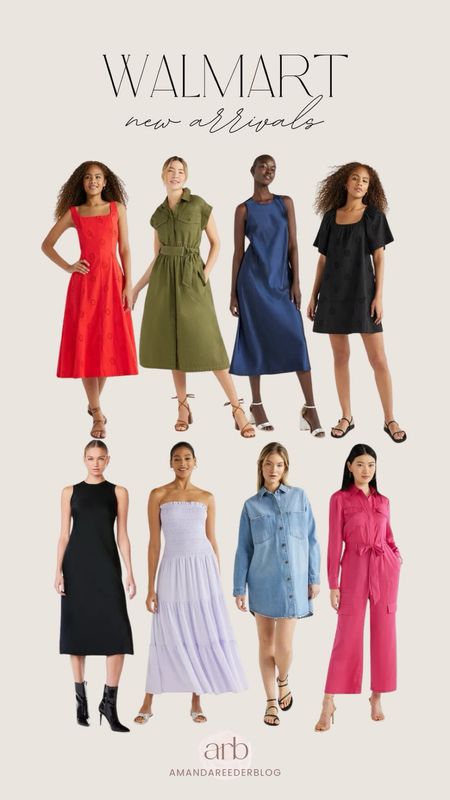Walmart spring fashion new arrivals 🤍🌸

midsize style, curvy fashion, spring dress, casual dress, denim dress, satin jumpsuit, colorful outfits

#LTKfindsunder50 #LTKstyletip #LTKmidsize
