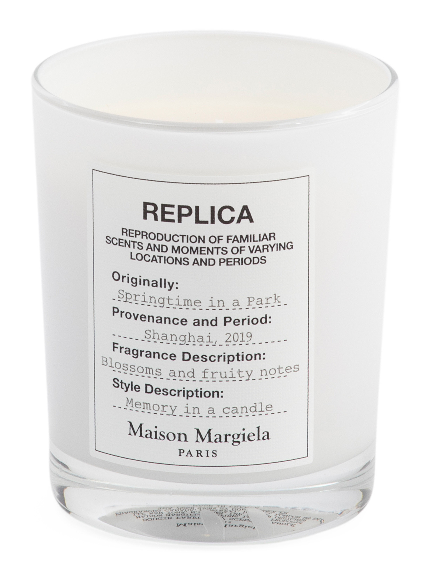 Made In France 5.82oz Replica Springtime In A Park Candle | Pillows & Decor | Marshalls | Marshalls