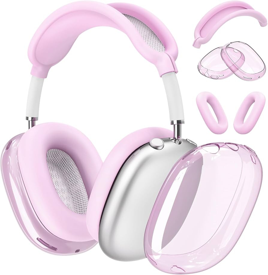 【3 in 1】 for AirPod Max Case, Anti-Scratch Sweat-Proof Ear Pad Covers/Ear Cups Cover/Headband... | Amazon (US)