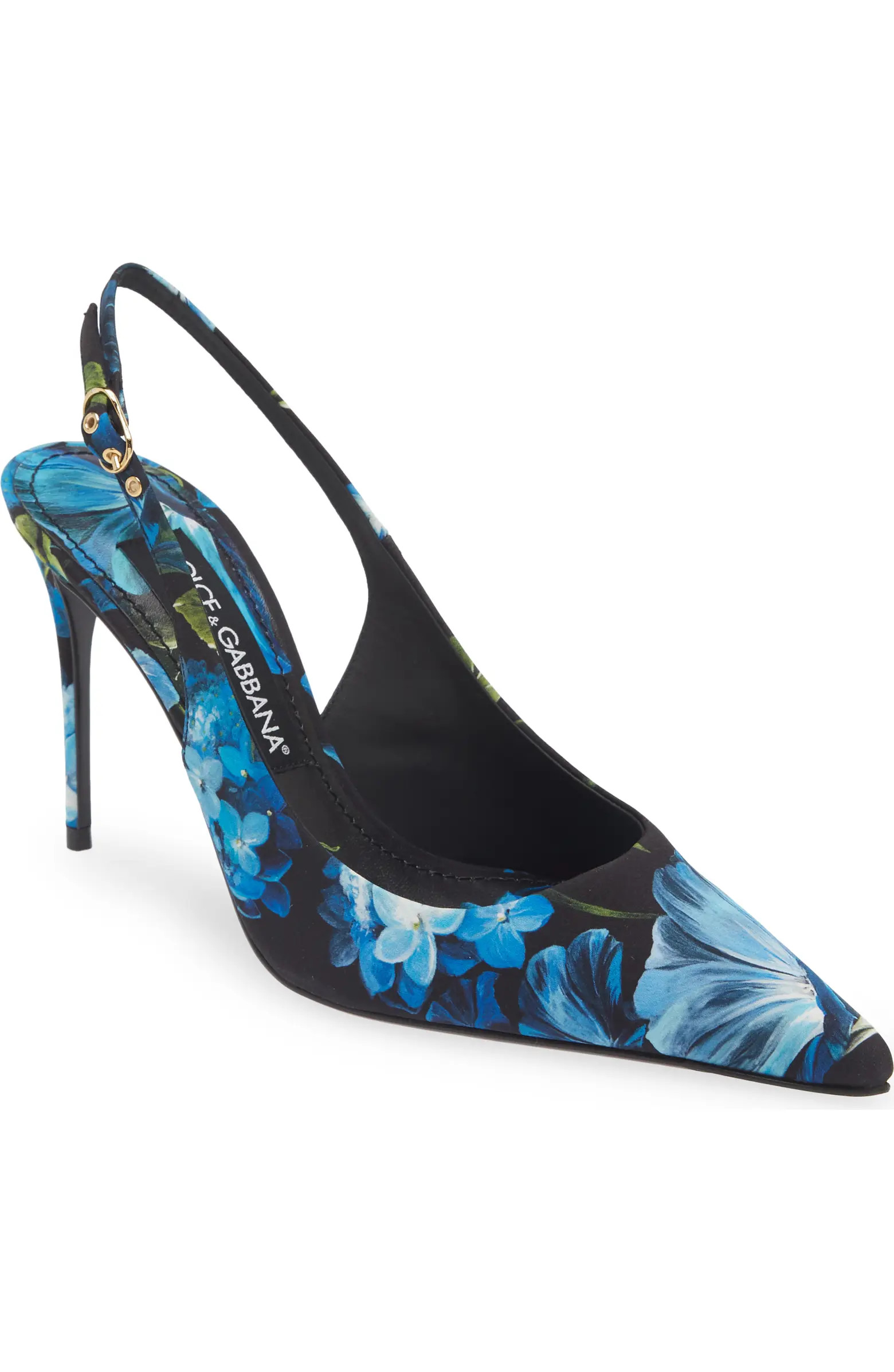 Lollo Floral Slingback Pump (Women) | Nordstrom