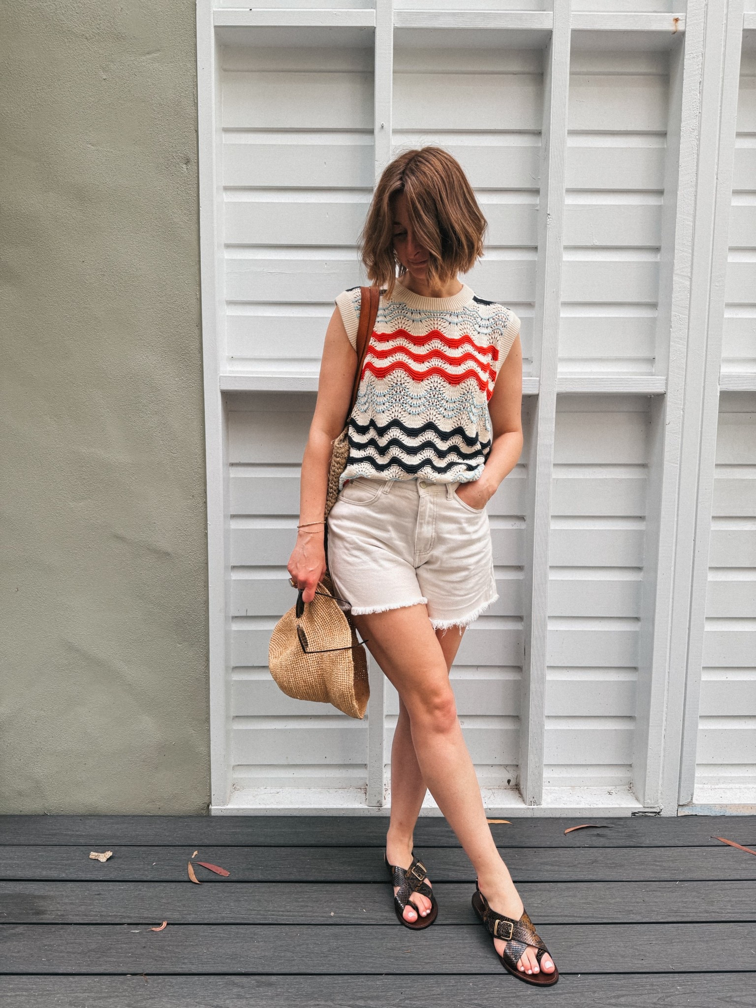 Holiday looks 
Top - Boden. Sized up one size to a medium 
Shorts - Dissh. Preloved. Wearing my usual size 8
Sandals -,tts 

#LTKspring #LTKFashionMonth #LTKaustralia