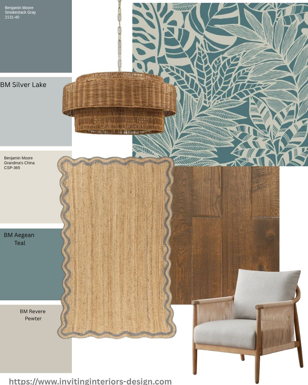 Summer vibin'! Spaces that vibe right along with you...! 😎

Ocean blues and natural fibres, with cozy chairs that remind you of vacations and warm nights. 

Hotel inspired, vacation, holiday, beach decor, tropical decor, sisal rugs, scalloped, leafy greens, warm woods, undertones, vintage, boho chic, bohemian, cozy living, wall paint, paint color palettes, cottage decor, Wayfair home. 

 #LTKsummer #LTKhome #LTKtravel