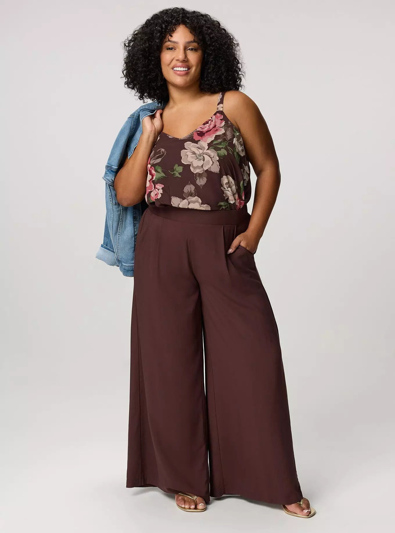 High-Rise Pull-On Wide-Leg Pant | Torrid (US & Canada)