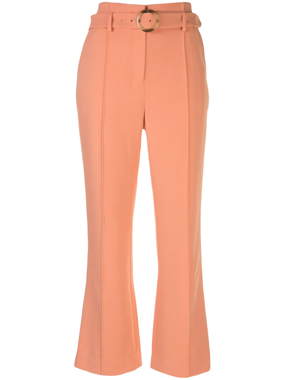 Calça cropped Florence de crepe | FarFetch BR