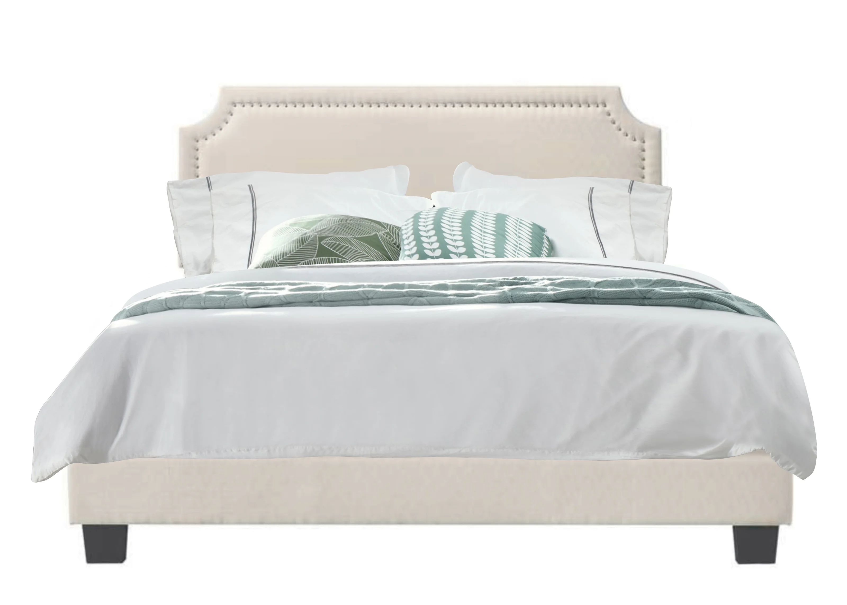 Fredson Upholstered Low Profile Standard Bed | Wayfair North America
