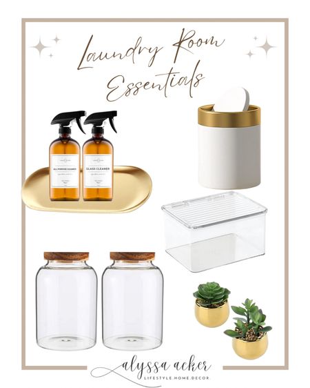 Laundry Room Essentials! 

Every laundry room needs a mini lint trash can, some faux succulents, a clear storage container with a lid for dryer sheets and clear storage canisters for laundry pods! Can’t forget cute amber glass spray bottomed with homemade stain remover!

Cute Laundry Essentials 
Laundry Room Hacks 
Amber Glass Spray Bottles 
Laundry Room Storage 
Laundry Room Decor 
Amazon Home 


#LTKfamily #LTKhome #LTKstyletip