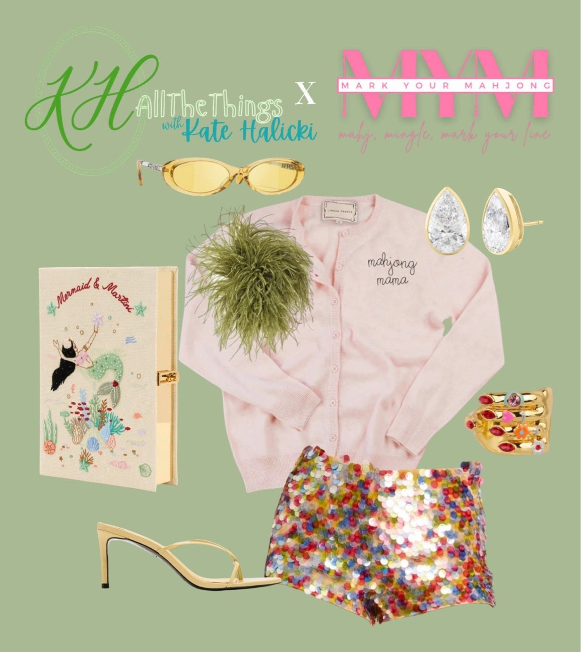 Mahjong Mama 🌴🧜🏼‍♀️
Kate Halicki x Mark Your Mahjong Collab

Cardigan: https://go.shopmy.us/p-62618735?s=sl1_stk_cpl 

#mahjong #sequins #palmbeach

#LTKootd #LTKTravel #LTKmomlife