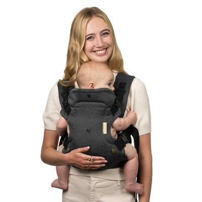 Infantino Flip Luxe 4-in-1 Convertible Baby Carrier - 0-42 Months - Onyx | Target