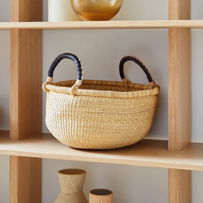 Big Blue Moma Bolga Baskets | West Elm (US)