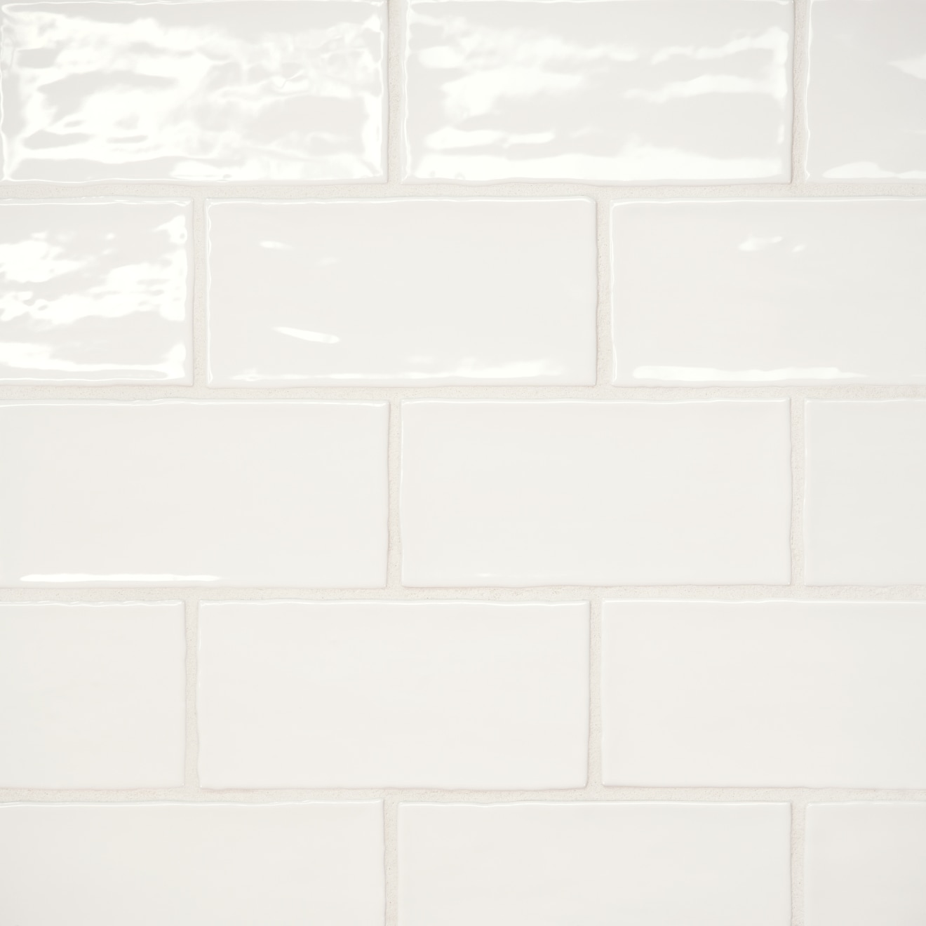 Marin 2.5" x 5" Ceramic Wall Tile in Pearl White | Bedrosians Tile & Stone