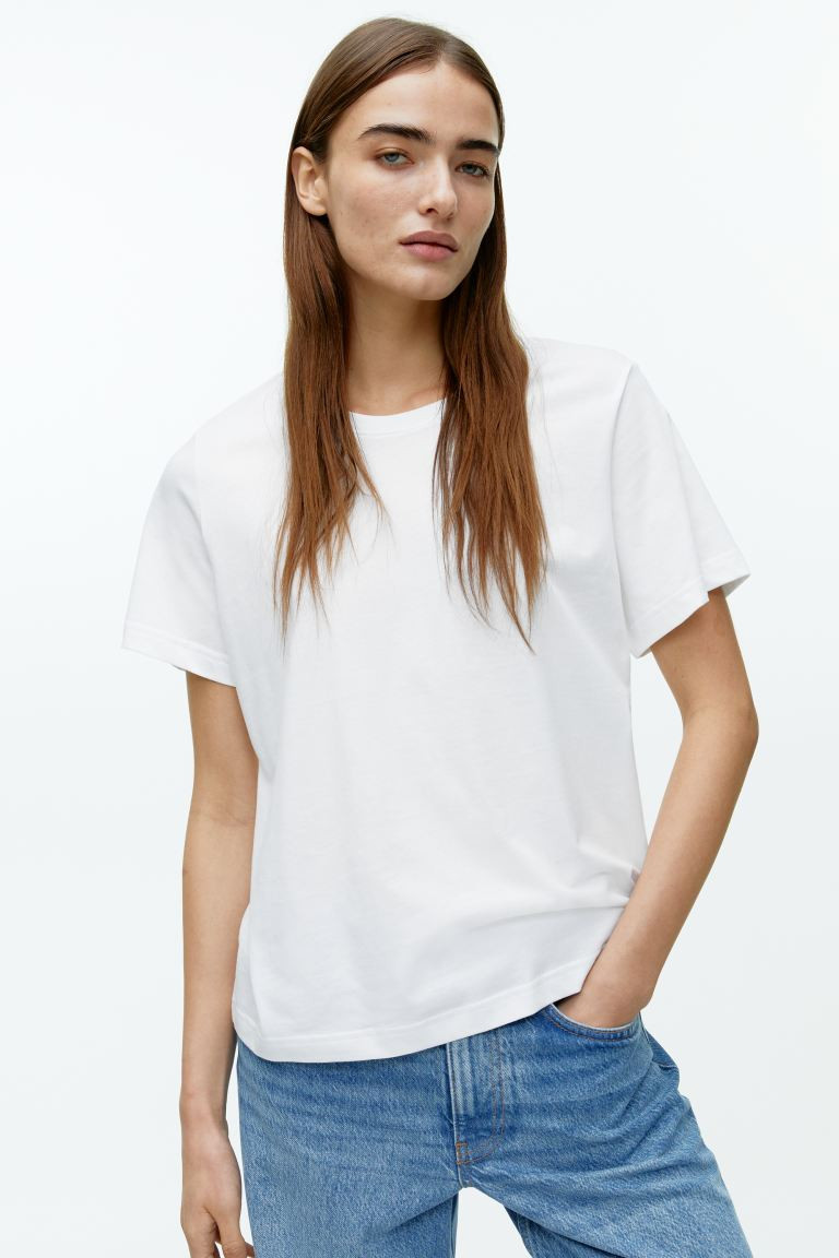 Kastiges T-Shirt | H&M (DE, AT, CH, NL, FI)