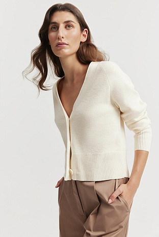 Button Front Cardigan | Country Road (AU)