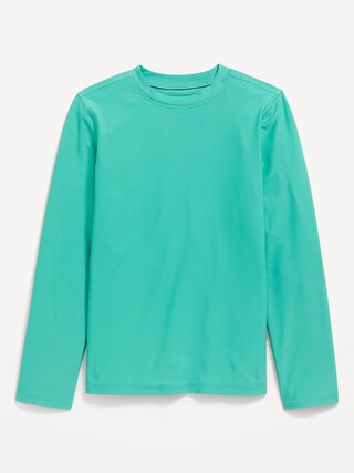 Long-Sleeve Rashguard Swim Top for Boys | Old Navy (US)