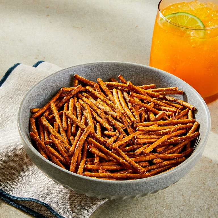 Great Value Ultra Thin Salty Pretzel Sticks, 16 oz | Walmart (US)