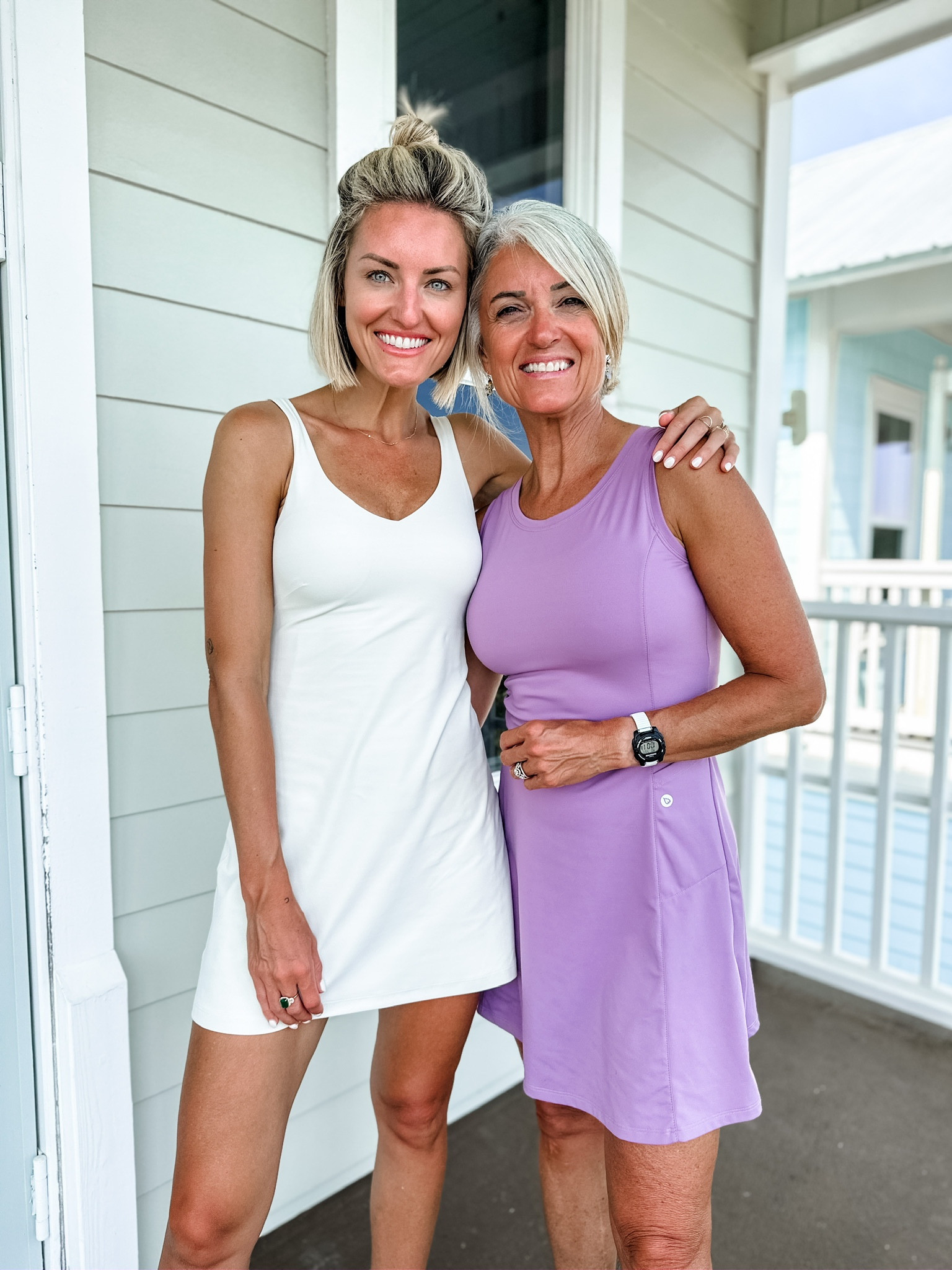 white summer dress Summer Break Mini Dress White main image 1