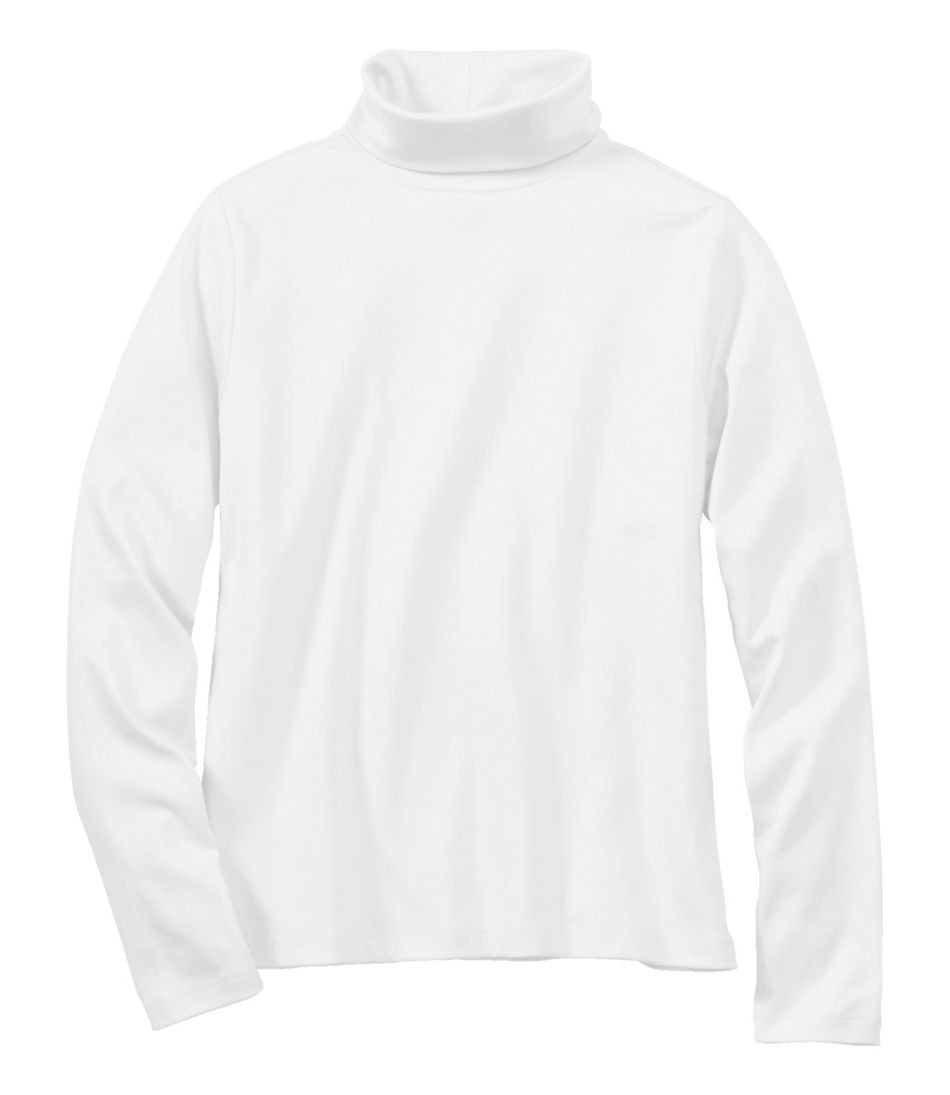 Women's Pima Cotton Turtleneck, Long-Sleeve | L.L. Bean