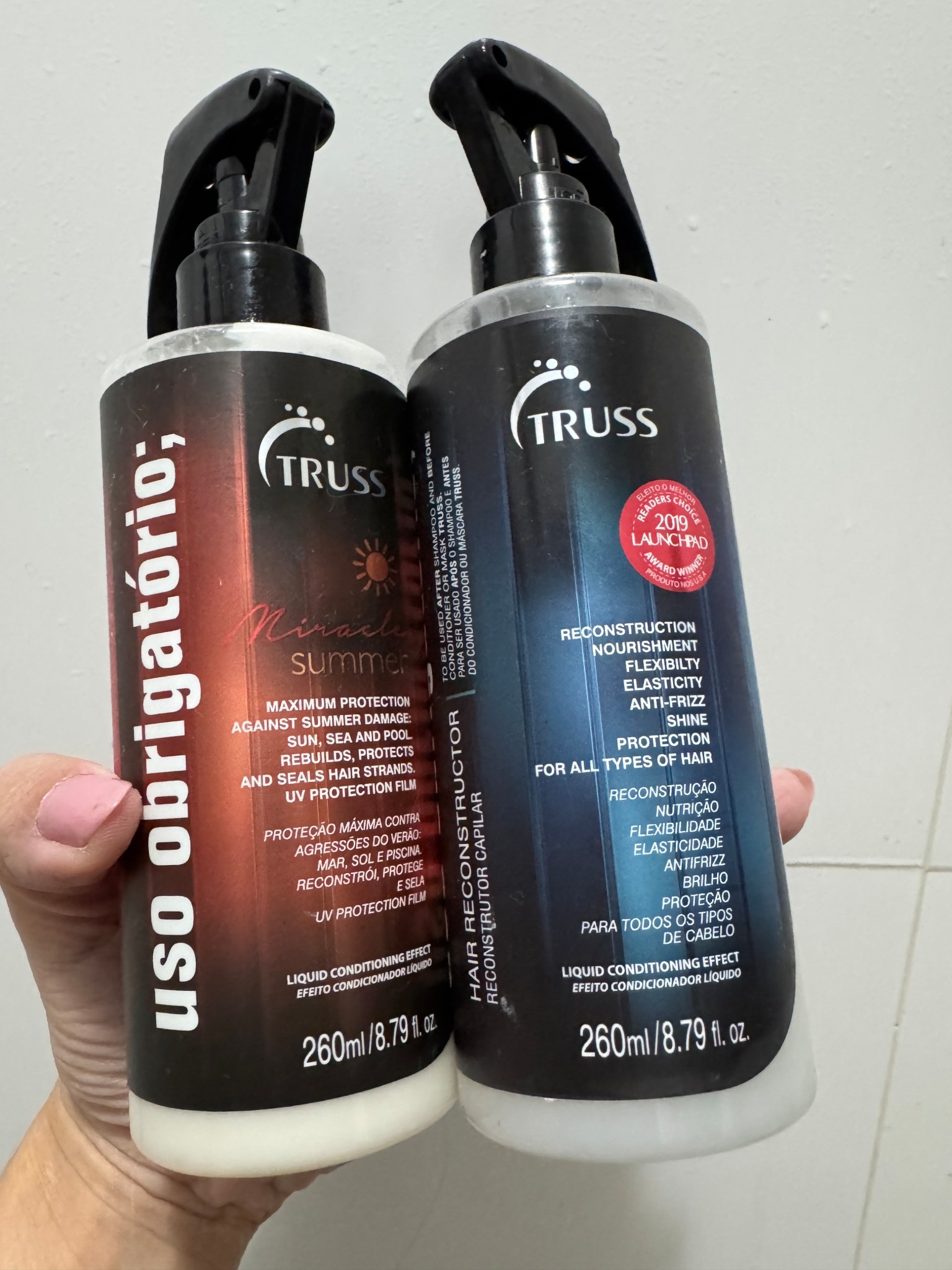 Eu adoro a textura leve do leave-in da Truss e a possibilidade de usar depois do shampoo como hidratação, além de ser um ótimo protetor térmico 

#LTKpromo #LTKbrasil #LTKbeleza