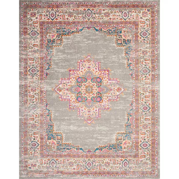Nourison Passion PSN03 Center Medallion Area Rug | Target