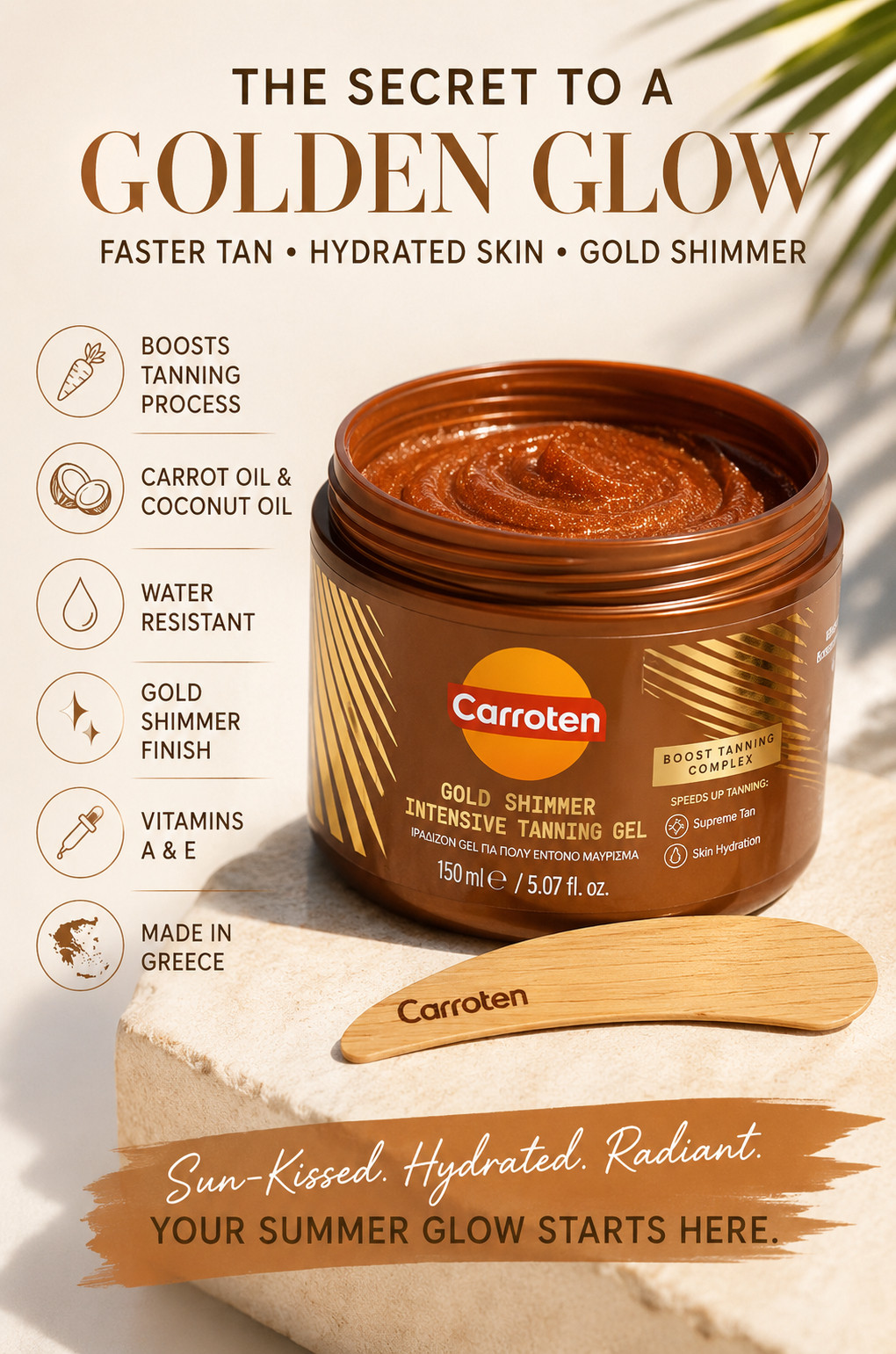 ☀️✨ The Secret to a Golden, Beach-Vacation Glow! ✨☀️

If you're chasing that sun-kissed, bronzed skin look without spending hours at the beach, this viral Carroten Gold Shimmer Tanning Gel is a summer must-have. Infused with nourishing carrot and coconut oils plus Vitamins A & E, this tanning accelerator helps promote a deeper-looking tan while leaving skin hydrated, soft, and glowing with a beautiful gold shimmer finish.

Perfect for pool days, beach vacations, lake weekends, tropical getaways, and everyday summer glow goals. The non-greasy, water-resistant formula applies easily and leaves skin looking radiant and luminous.

✨ Gold shimmer finish
✨ Non-greasy formula
✨ Water-resistant
✨ Hydrates with Vitamins A & E
✨ Made in Greece
✨ Includes applicator spatula

Whether you're heading to the beach, relaxing poolside, or preparing for your next vacation, this bestselling tanning gel is one of my favorite summer beauty finds!

#SummerGlow #TanningGel #Carroten #BronzedSkin #BeachVacationEssentials #SummerBeauty #GoldenTan #VacationMustHaves #PoolDayEssentials #AmazonFinds

 

 #LTKselfcare #LTKBeauty #LTKTravel