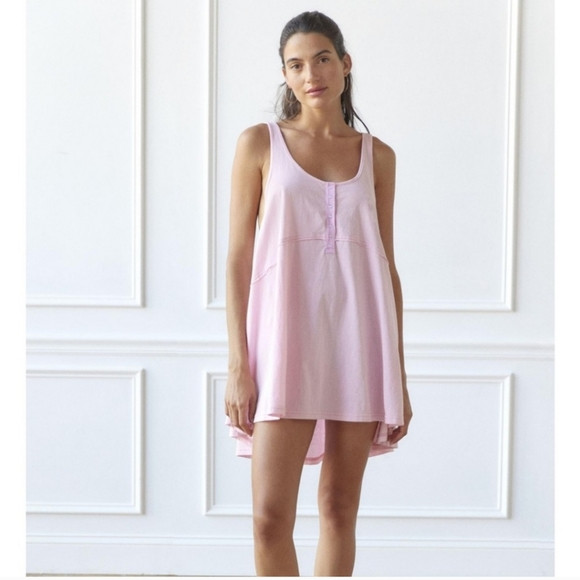 Nwot! Urban outfitters out from under Mayer babydoll mini dress light pink | Poshmark