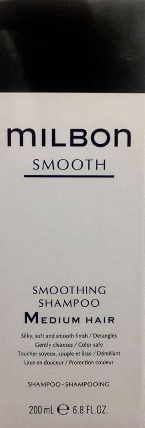 Milbon Smooth Smoothing Shampoo Medium Hair 6.8 oz | Amazon (US)