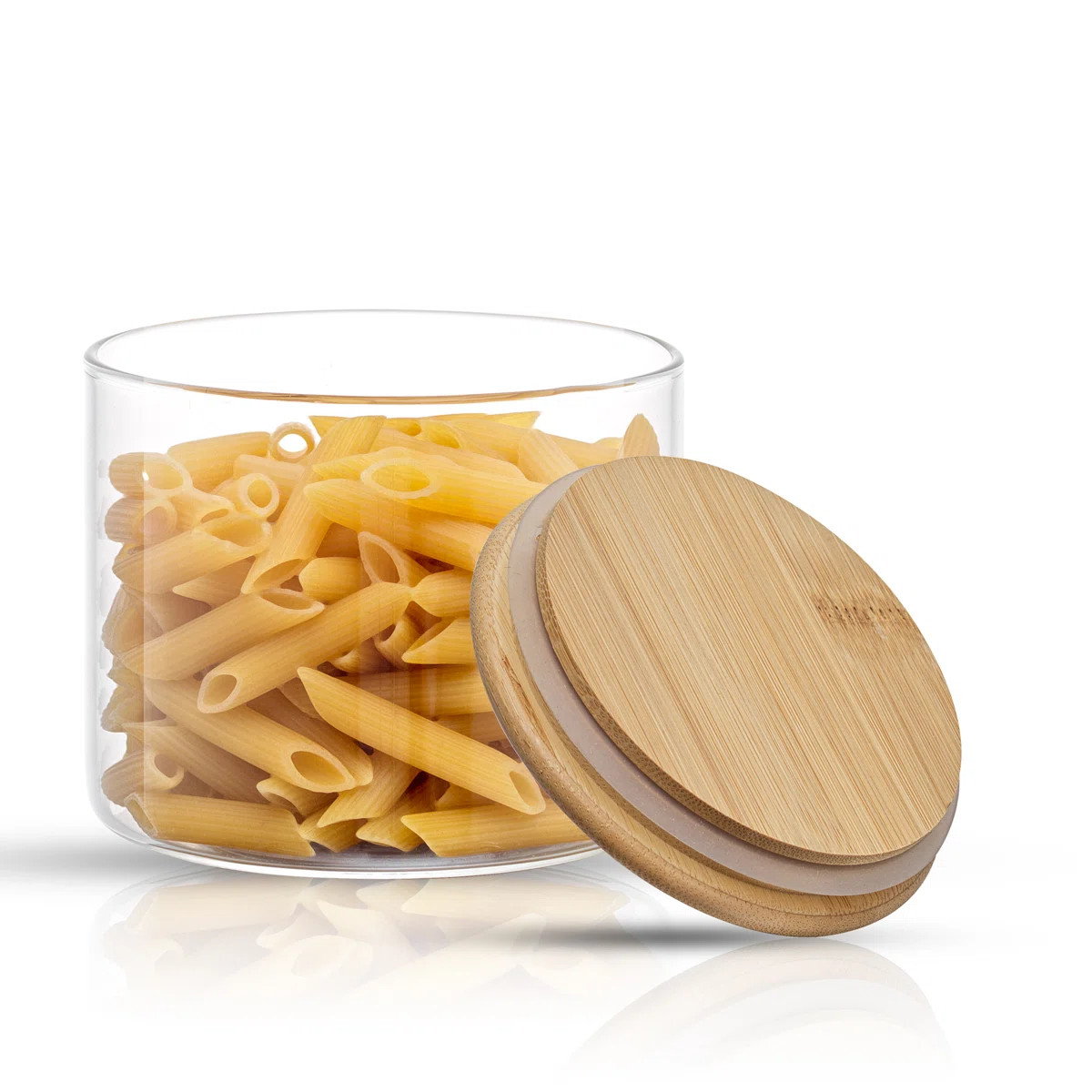 JoyJolt 6-Piece Glass Storage Jars with Airtight Lids | Wayfair North America
