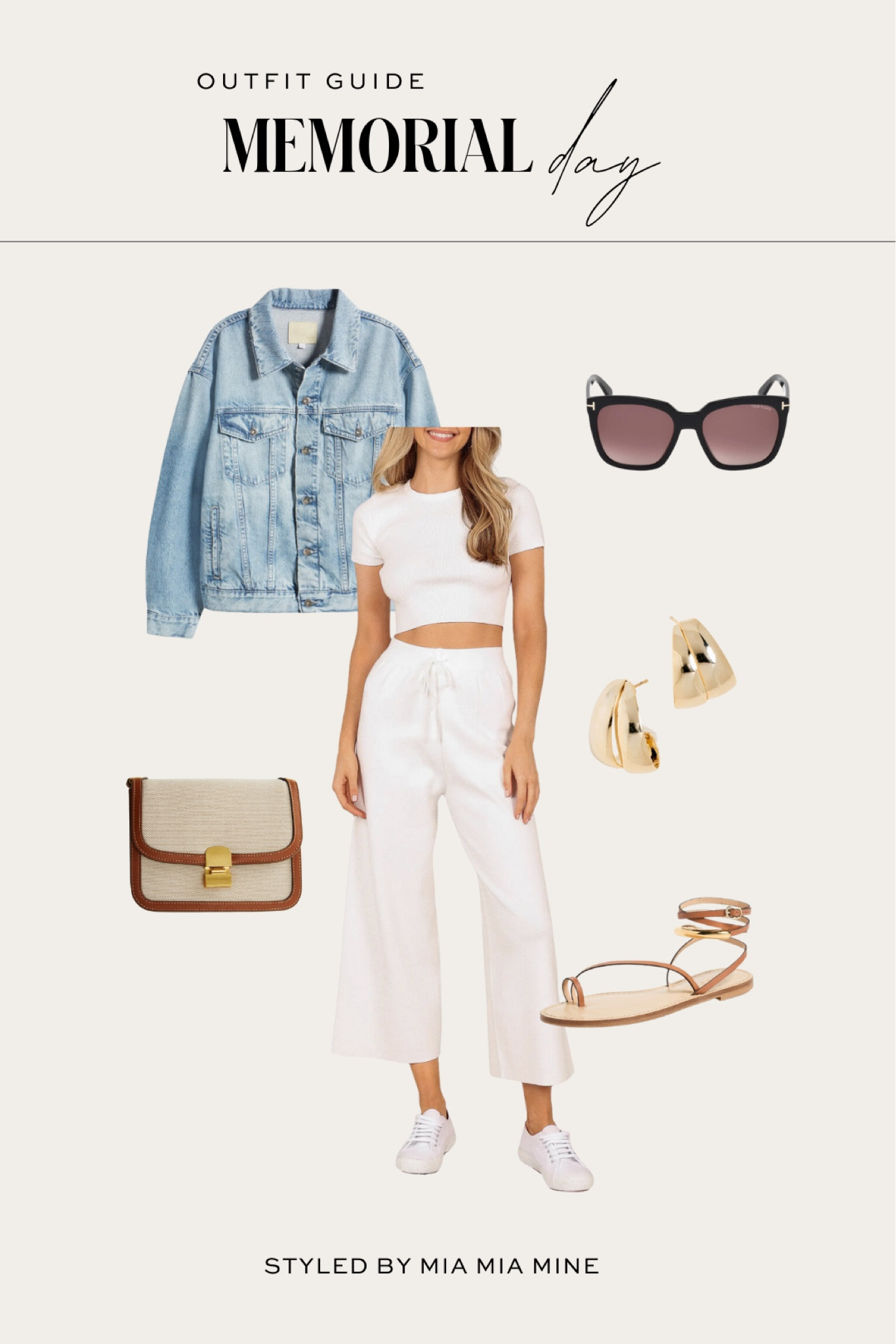 Memorial Day outfit ideas / casual summer outfit
Nordstrom matching knit set under $80
Mango woven handbag
Gold earrings
Denim jacket 



#LTKSeasonal #LTKFindsUnder100 #LTKStyleTip